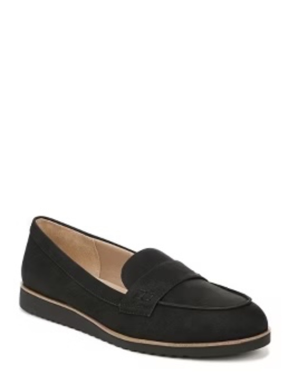 Life Stride Zee Loafers Black Comfort size 6.5